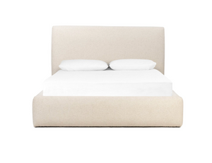 Analise Upholstered Queen Bed - Performance Cream