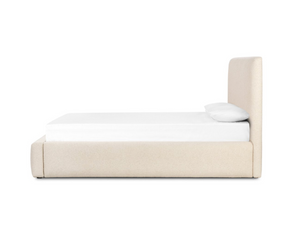 Analise Upholstered King Bed - Performance Cream