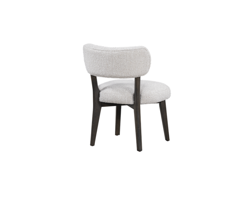 Jager Dining Chair- Highland Smoke and Dark Cinder