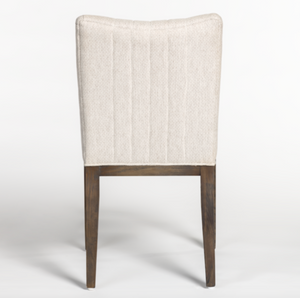 Ray Dining Chair- Frosted Lattice and Aged Oak