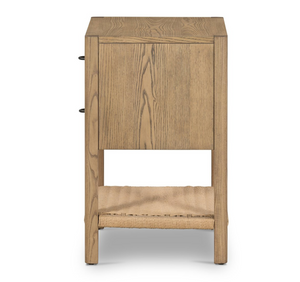 Filip 24" 2 Drawer Nightstand - Dune Ash