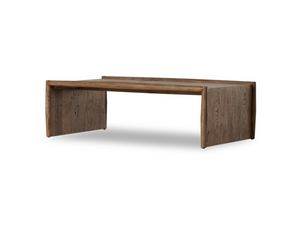 Hutchinson 55" Coffee Table - Weathered Oak