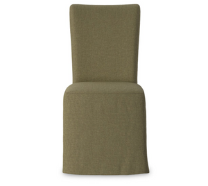 Hadley 19" Slipcover Dining Chair - Broadway Olive