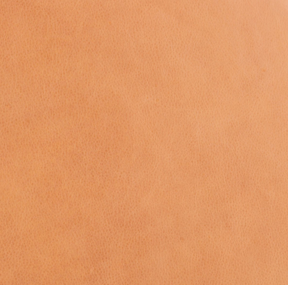 Johnna 36" Round Ottoman - Butterscotch Leather