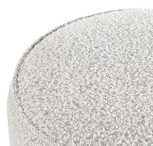 Johnna 22" Ottoman - Performance Knoll Grey Boucle