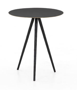 Johnathan 18" End Table - Rubbed Black