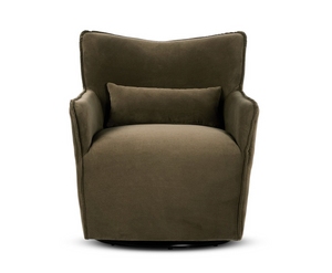 Kimbray 29" Swivel Chair - Urban Bark