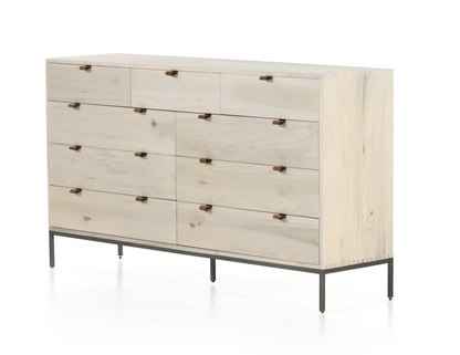 Marcel 70" 7 Drawer Dresser - Dove Poplar