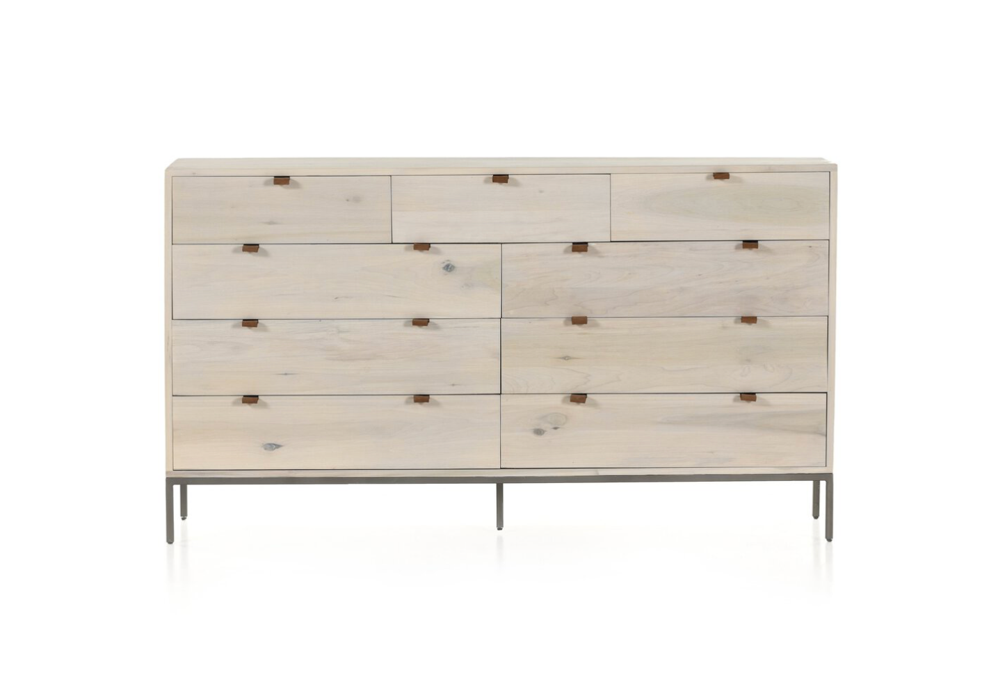 Marcel 70" 7 Drawer Dresser - Dove Poplar