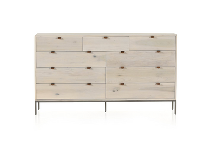 Marcel 70" 7 Drawer Dresser - Dove Poplar