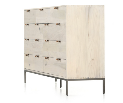 Marcel 70" 7 Drawer Dresser - Dove Poplar