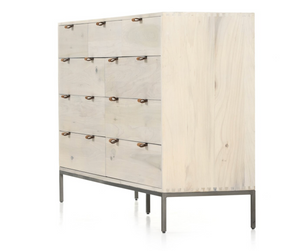 Marcel 70" 9 Drawer Dresser - Dove Poplar