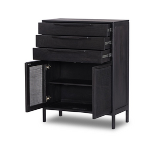 Marcelo 34" Tall Dresser - Black