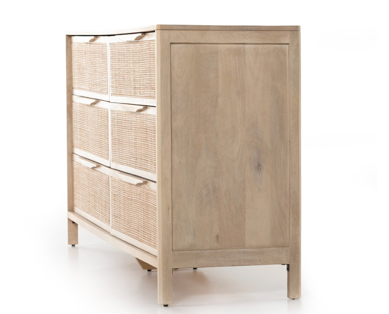 Marcelo 58" 6 Drawer Dresser - Mango Natural