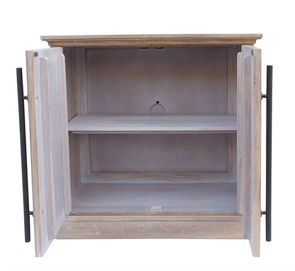 Bradley 36" 2 Door Cabinet - New White Wash