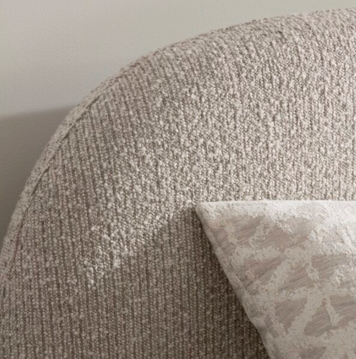 Coraline 87" King Bed - Performance Mushroom