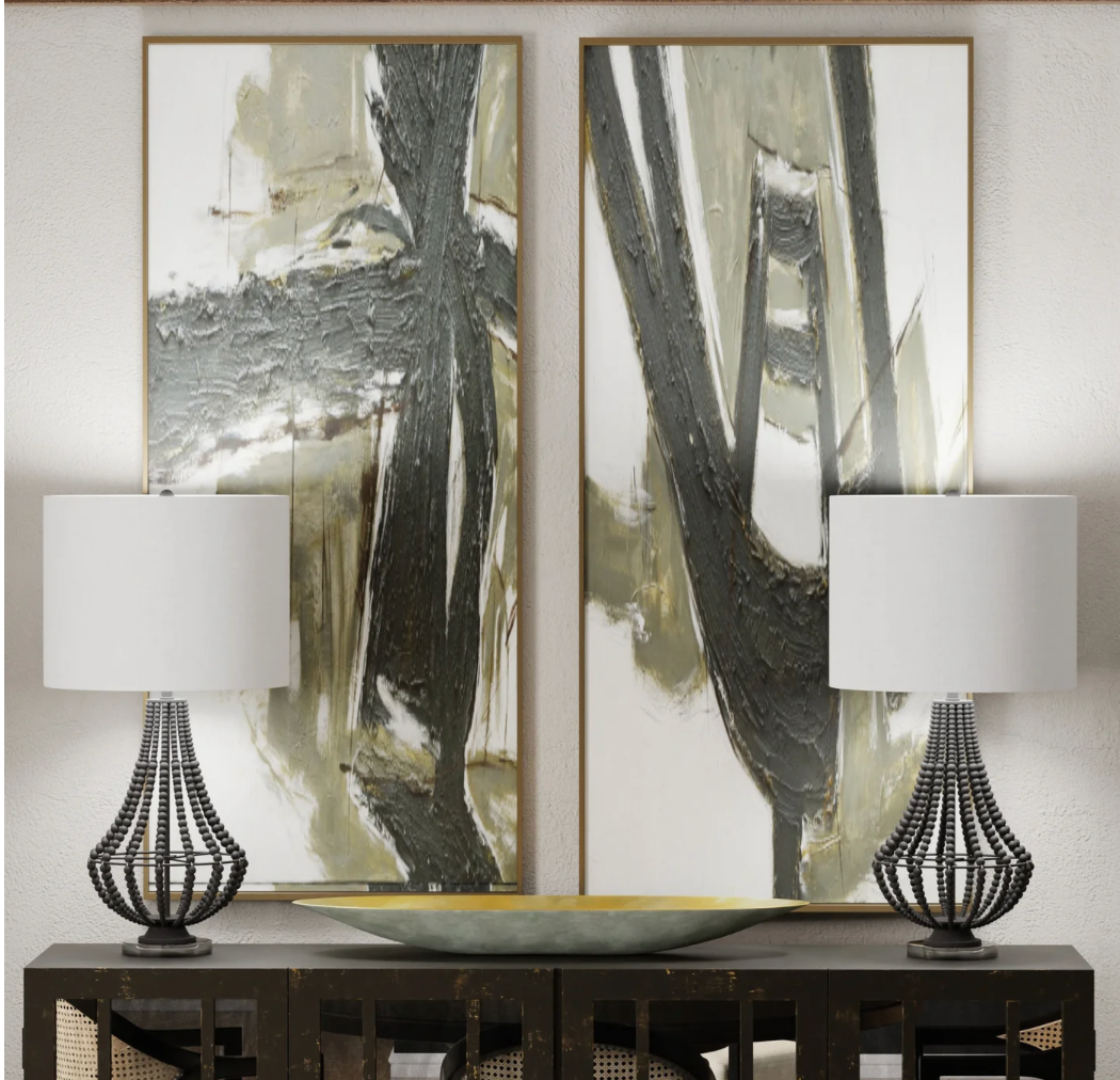 Connection I 32" Framed Art