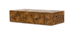 Cronin 65" Teak Root Coffee Table