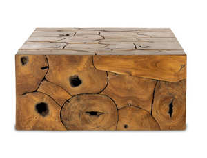 Cronin 65" Teak Root Coffee Table