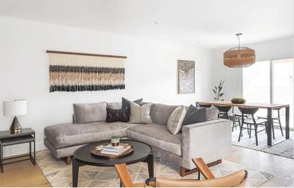 Jeffrey Express Ship 104" Sofa + Bumper Chaise