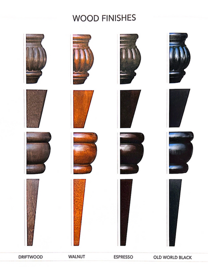 Bodie 36" Square Storage Top Grain Leather Ottoman - Omaha Cigar