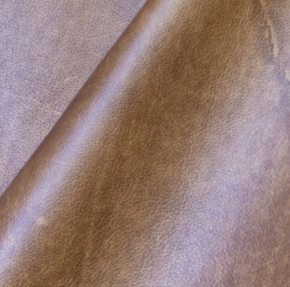 Wayne 139" x 139" Wedge Arm 5 Cushion Top Grain Leather Wedge Corner Sectional - Wild Buck