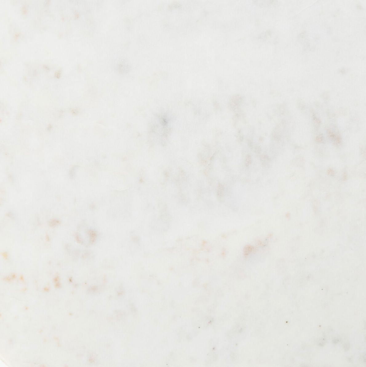 Amari 15" Accent C-Table - Brass + White Marble