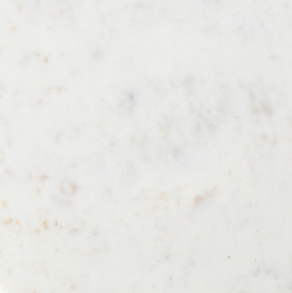 Amari 15" Accent C-Table - Brass + White Marble