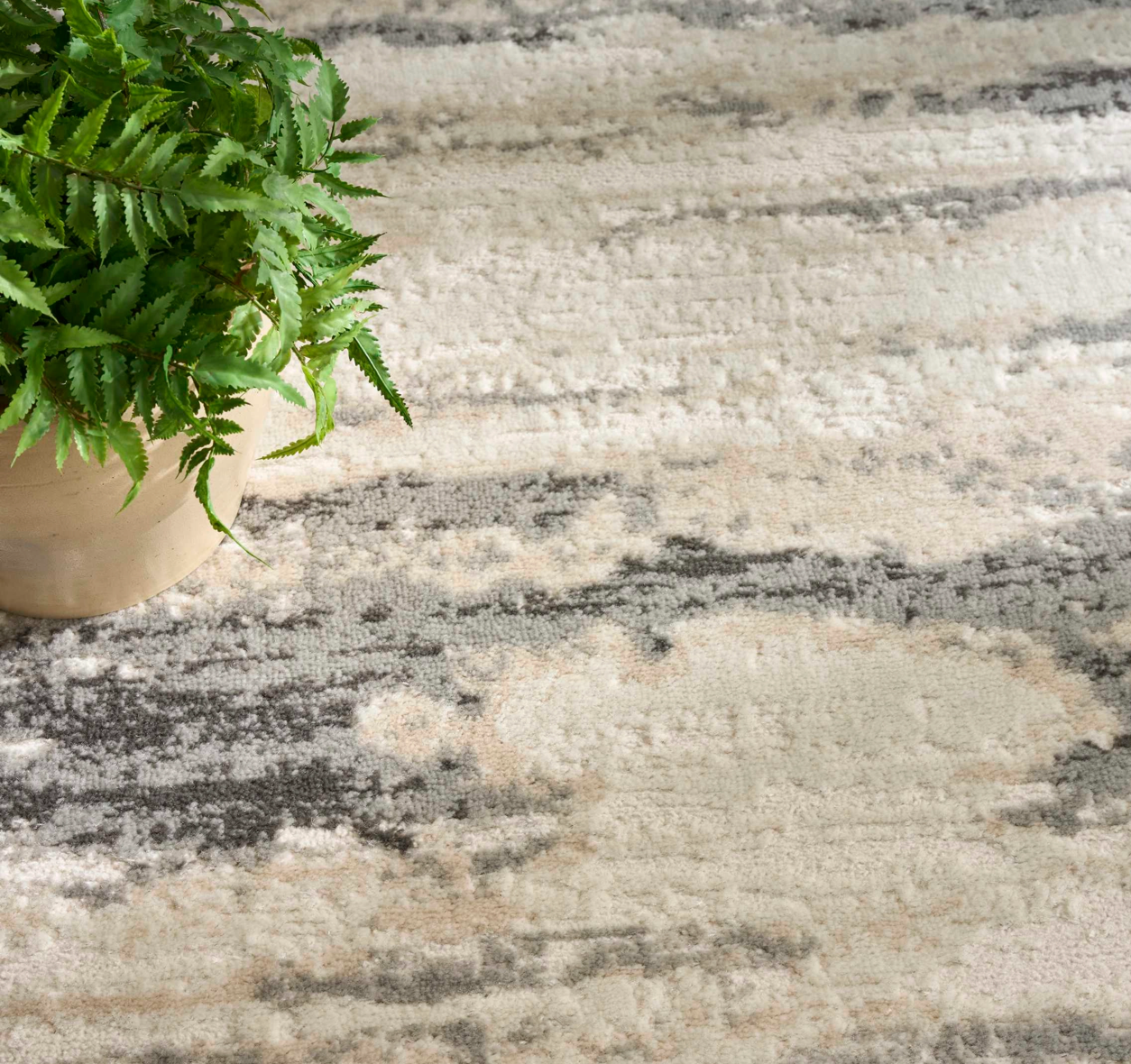 Celestial Area Rug - Grey Multi