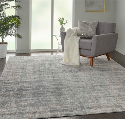 Cumulus Area Rug - Ivory/Silver