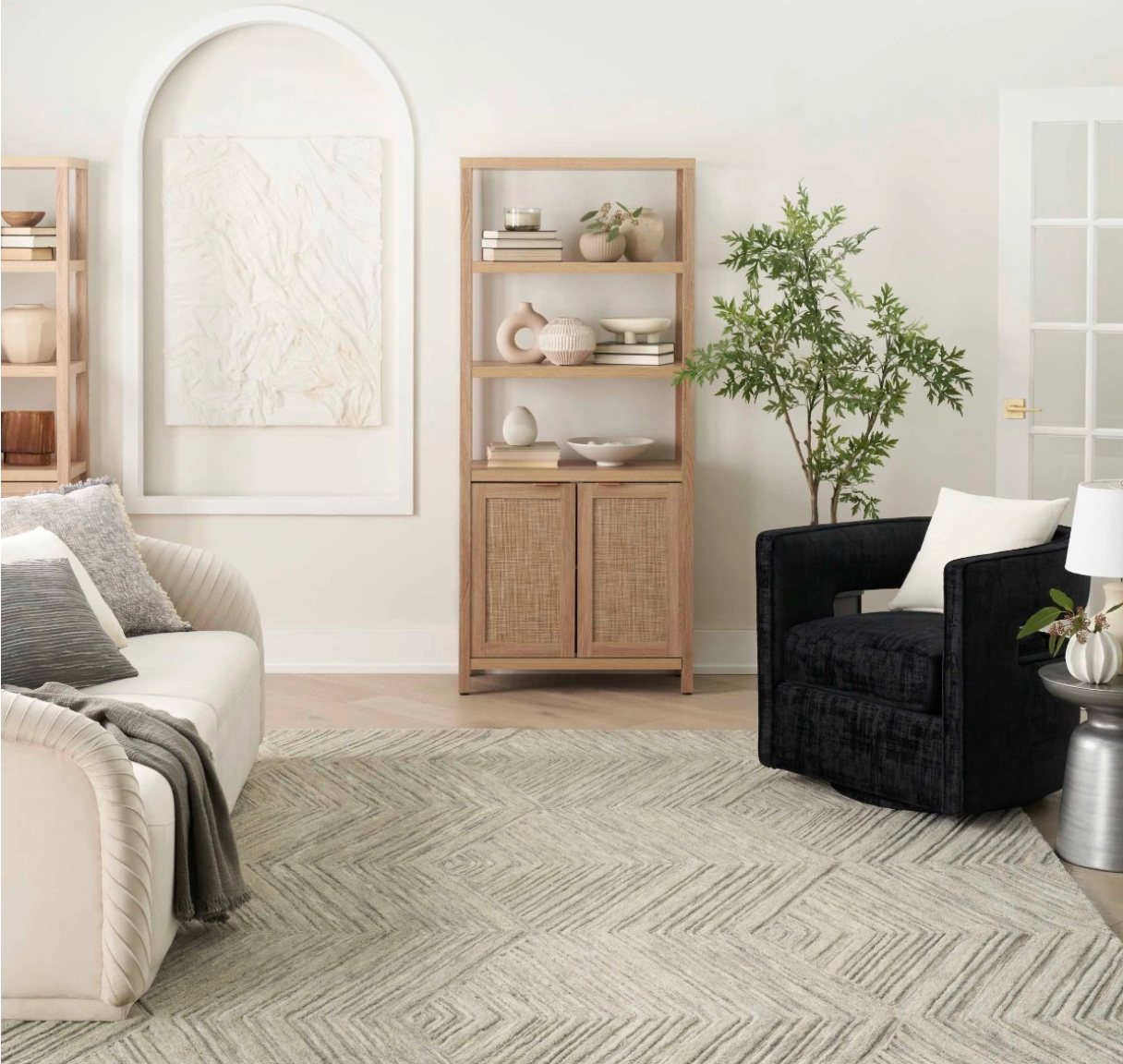 Drift Area Rug - Grey