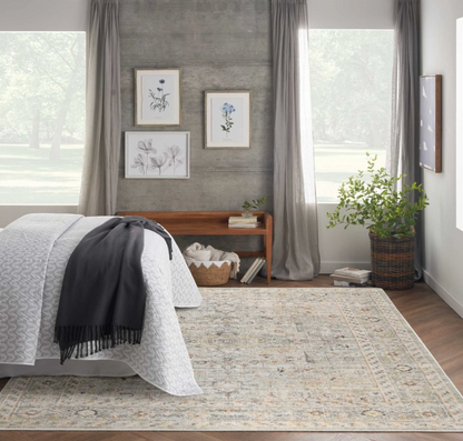 Opulent Area Rug - Light Grey