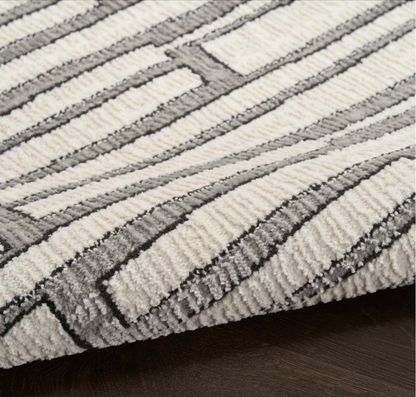 CityScape Area Rug - Ivory Grey
