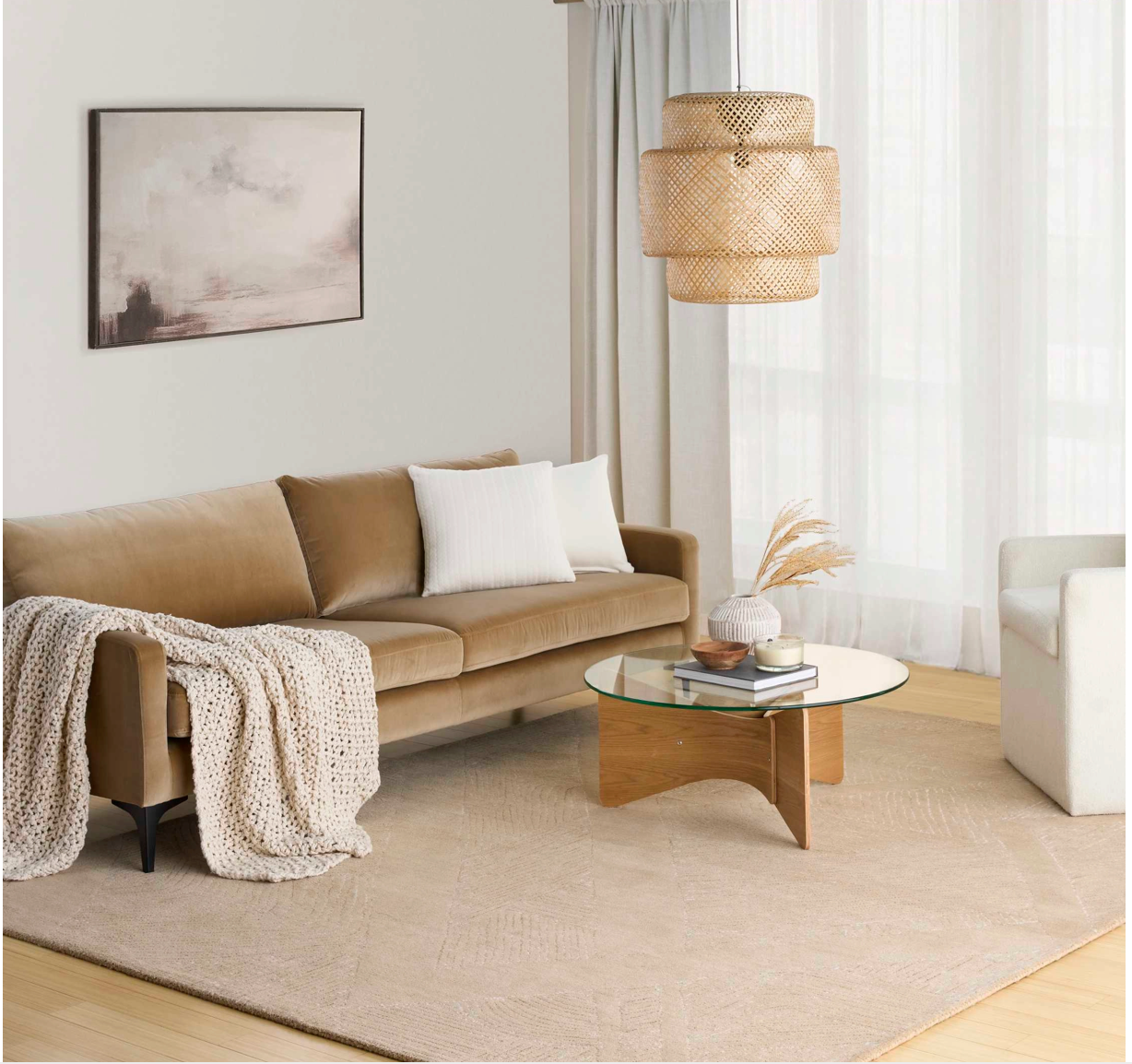 Paragon Area Rug - Camel