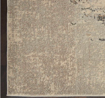 Celebratory Area Rug - Ivory/Grey