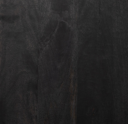 Marcelo 58" 6 Drawer Dresser - Black + Cane