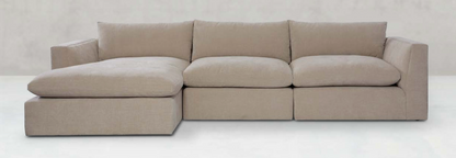 Harlow Express Ship 182" Dual Chaise Sectional