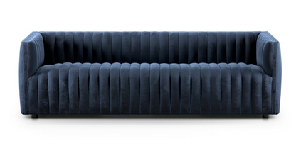 Augustus 88" Bench Seat Sofa - Navy