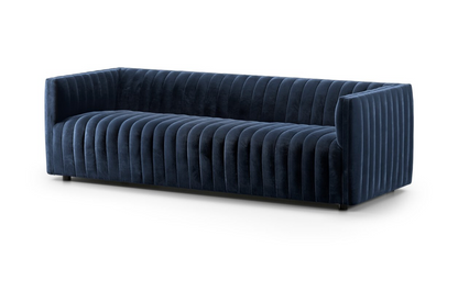 Augustus 88" Bench Seat Sofa - Navy
