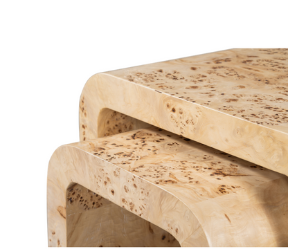 Breann Nesting Tables- Toasted Burl