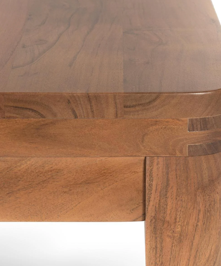 Amos 72" Rectangular Dining Table - Natural