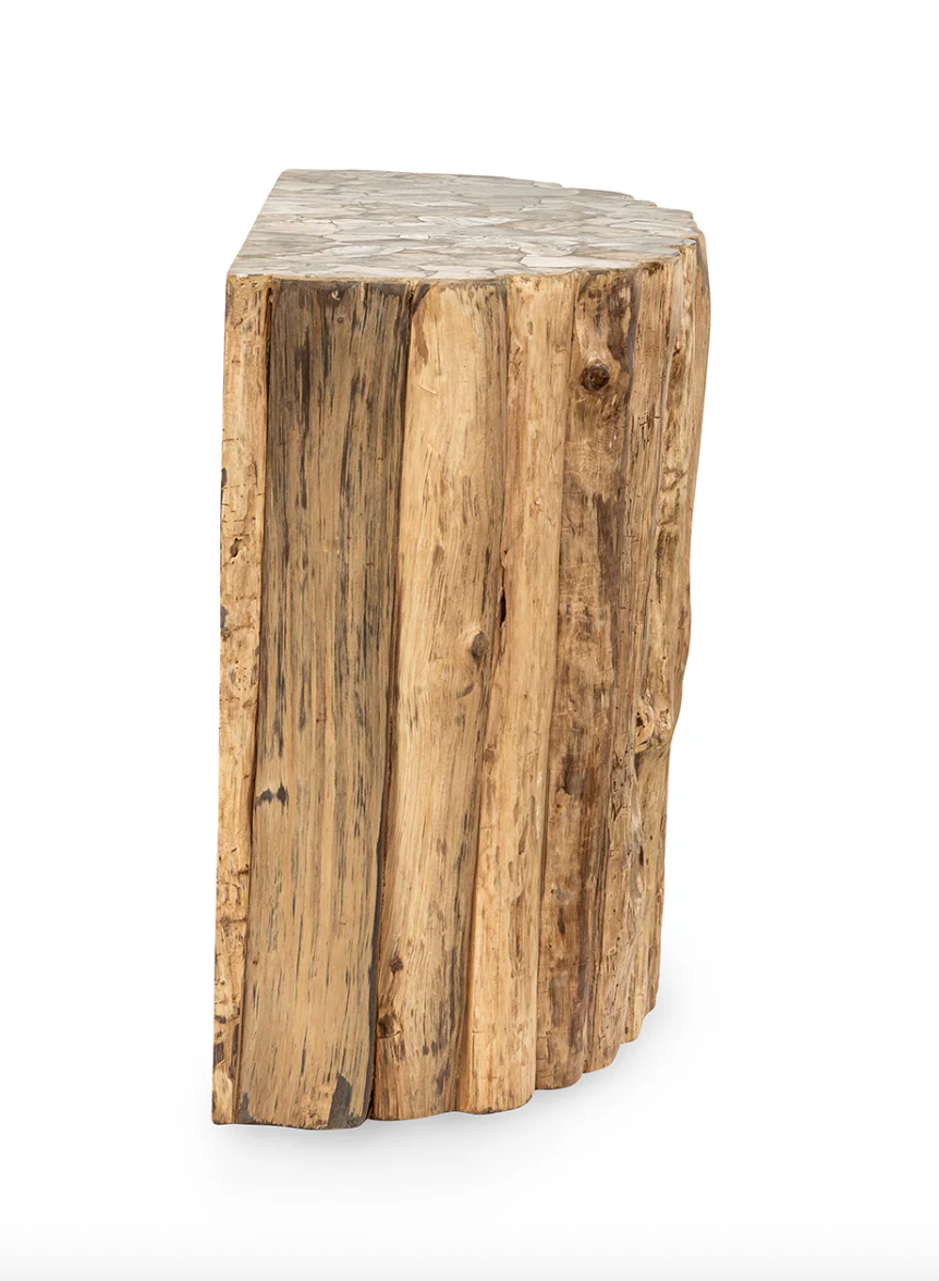 Timber 52" Petrified Teak Console Table