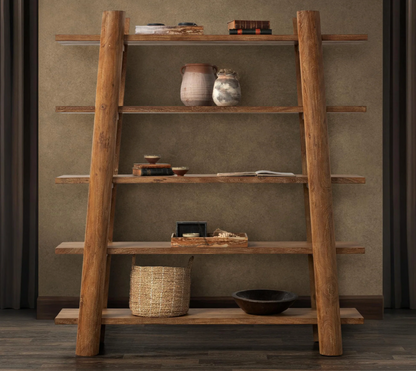 Poloma Solid Wood Bookshelf