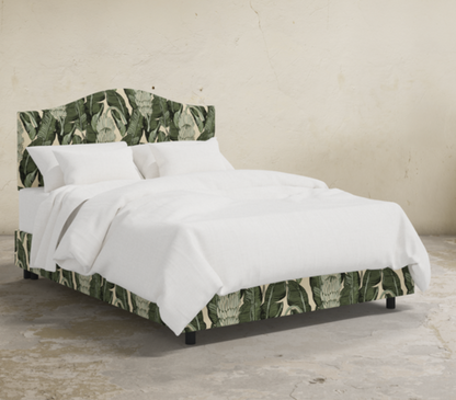 Harper Curved Customizable Bed