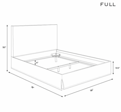 Abigail Slipcovered Customizable Bed