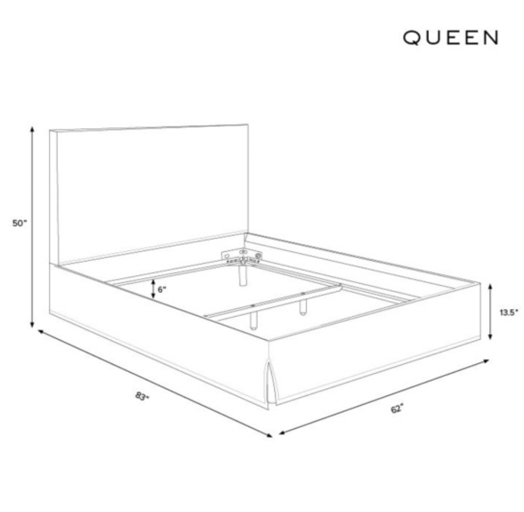 Abigail Slipcovered Customizable Bed