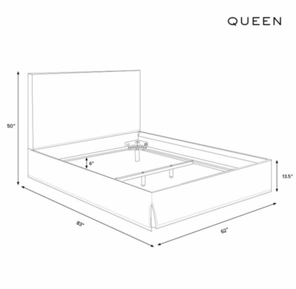 Abigail Slipcovered Customizable Bed