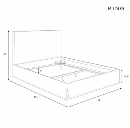 Abigail Slipcovered Customizable Bed