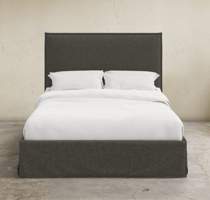 Abigail Slipcovered Customizable Bed