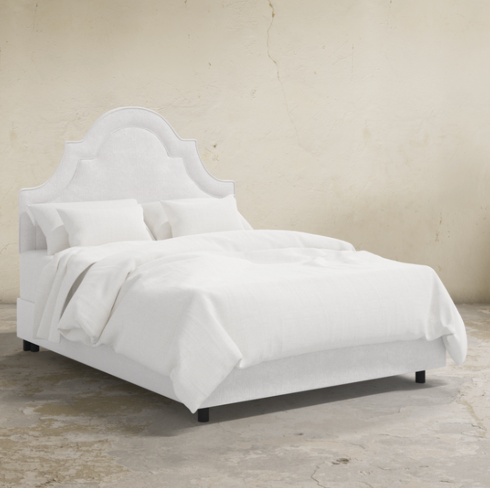 Tabitha Scalloped Customizable Bed